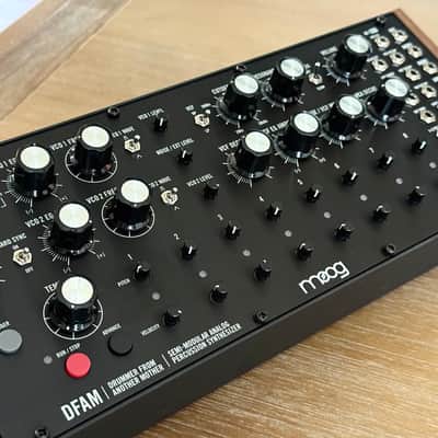 Moog DFAM Drummer From Another Mother Semi-Modular Analog Percussion Synthesizer 2018 - Present - Black/Wood image 3