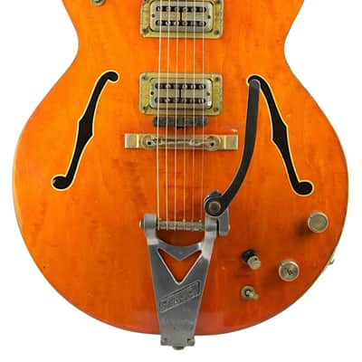 1969 Gretsch Chet Atkins Nashville Orange Stain #29386 image 3