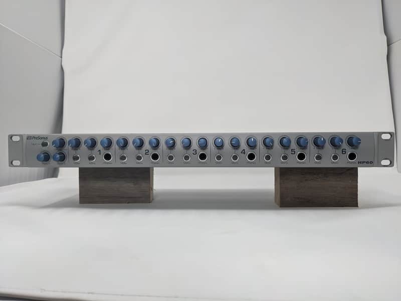 PreSonus HP60 6-Channel Headphone Amplifier 2008 - Present - Silver image 1