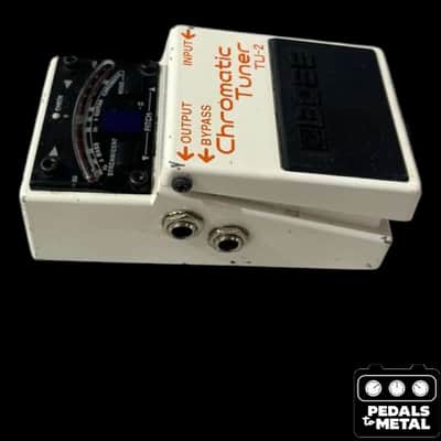 Boss TU-2 Chromatic Tuner (Dark Gray Label) 1998 - 2009 - White - X18615 image 3