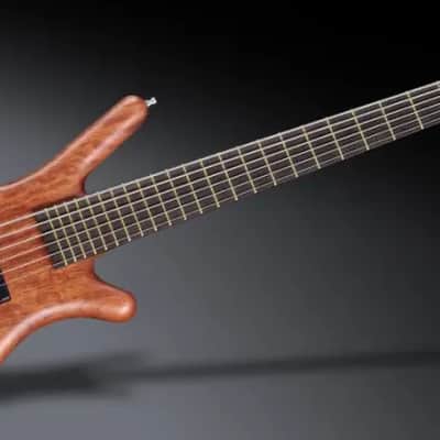 Warwick Pro Series Corvette Standard | 6 String | Active | Bubinga | Natural Transparent Satin image 2