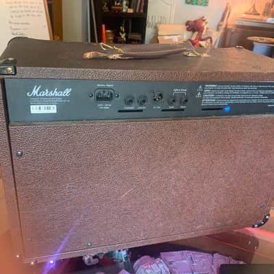 Marshall Acoustic Soloist AS50R 2-Channel 50-Watt 2x8" Acoustic Guitar Combo 2000s - Brown image 6