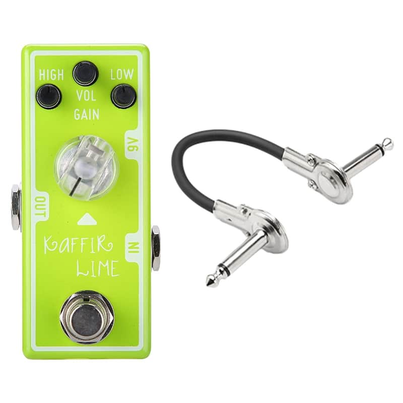New Tone City Kaffir Lime Overdrive Mini Guitar Effects Pedal image 1