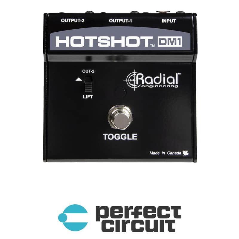 Radial Engineering HotShot DM1 Dynamic Mic Selector image 1