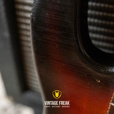 Fender Fullerton Jazz Bass Stacked Knob 80's - Sunburst image 8
