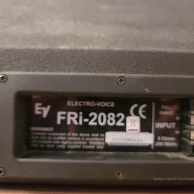 Electro-Voice FRi-2092 8 ohm 250 Watt Passive Monitor Speaker 2000s Black image 2