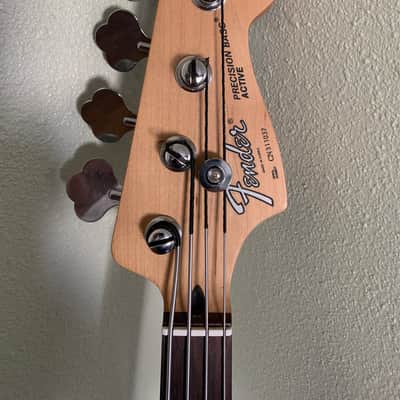 Fender Precision Bass Active 1992 - White image 3