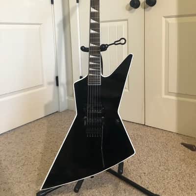 Custom Built  Explorer Guitar Jackson Neck Fishman Classic Gotoh Black image 1