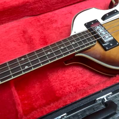 Maya ( Ibanez ) Violin Bass / Japan Vintage 70’s / with case image 11