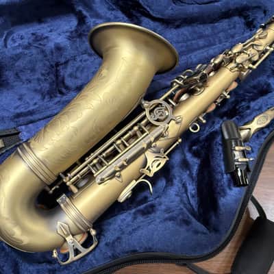 P. Mauriat SYSTEM-76 (II) ADK Alto Saxophone Dark Vintage Unlacquered New Unplayed Auth Dlr #523 image 3