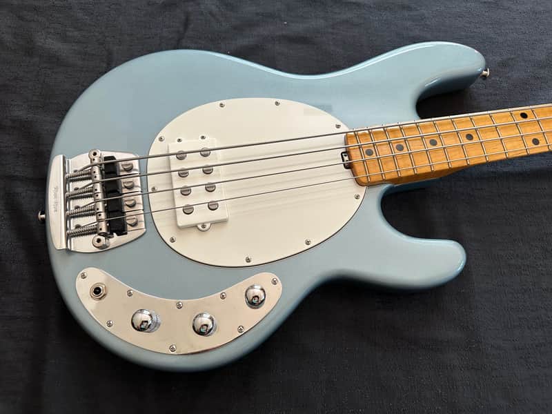 Ernie Ball Music Man Stingray Classic 2011 - Rare Powder Blue Color image 1