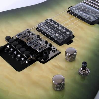 Jackson Pro Soloist SL2Q MAH AB Alien Burst Never Played or Displayed 2018 New Old Stock Elec Guitar image 9