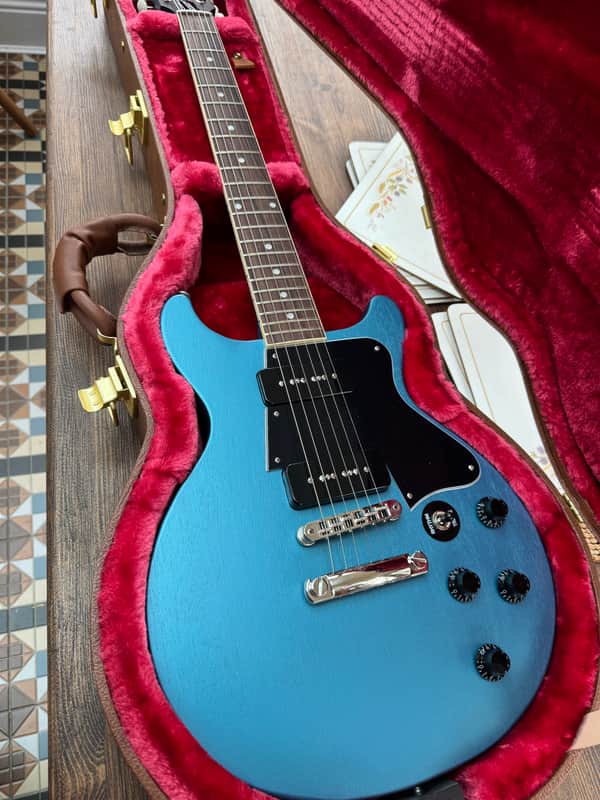 Gibson Rick Beato Signature Les Paul Special Double Cut 2022 - Present TV Blue Mist image 1