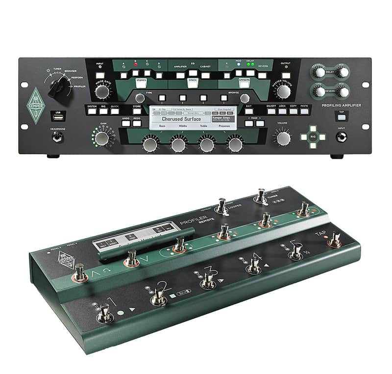 Kemper Amps Profiler PowerRack 600-Watt Digital Modeling Guitar Amp Head with Remote image 1