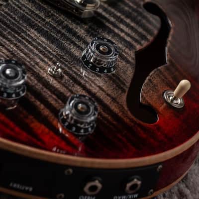 PRS Hollowbody II Piezo 2021 2021 - Charcoal Cherry Burst Bild 9