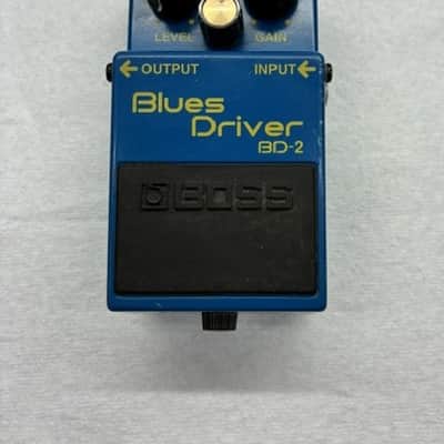 Boss BD-2 Blues Driver (Silver Label) 2007 - Present - Blue image 1
