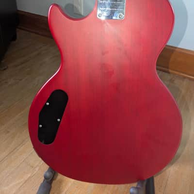Modified Epiphone Les Paul Special I P-90 - Worn Cherry image 7