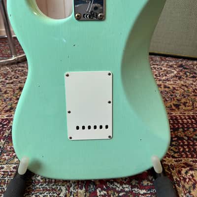 Fender Custom Shop Postmodern Strat Maple Journeyman 2024 - Aged Surf Green image 6