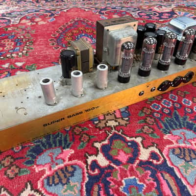Marshall JMP 1992 Super Bass 2-Channel 100-Watt Head 1971 image 14