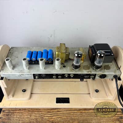 Vintage 1967 Fender Bandmaster AB763 Tube Guitar Amp Head & 2x12" Piggyback Cabinet image 21