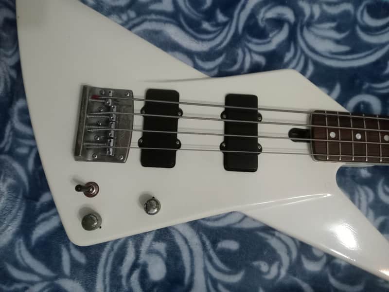 Yamaha Explorer EBX-1 1985 - White MIJ | Reverb