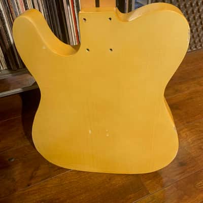 JVG TL Body and NECK Blond aged Bananna color Aged RELIC nitro lacquer Luthier Built by JVGuitars image 9