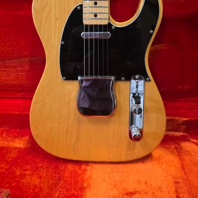 Fender Telecaster Electric Guitar w/ Original Hardshell Case 1973 - Factory Natural image 3