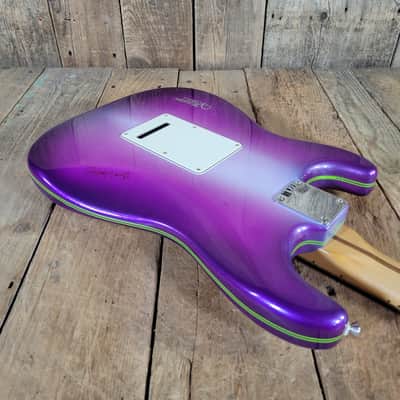 Fender Stratocaster MIM Gene Winfield Custom Pinstripe Finish 2010 w/ hard case image 16