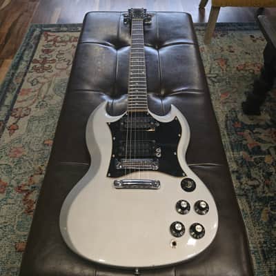 1969 Gibson SG Special - Refinished Silver - Humbuckers - w/ Chainsaw Case image 15