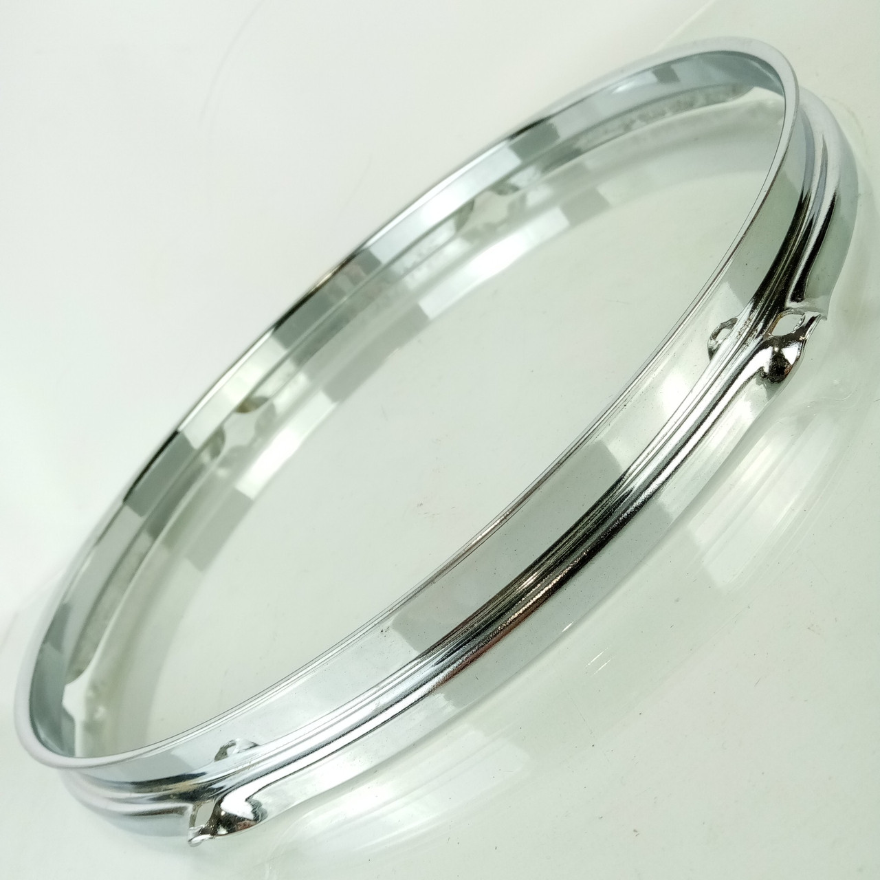 Rogers 13"Tom Drum Rim/Hoop Vintage 60s Holiday/Powertone Triple-Flange Ohio USA — main photograph