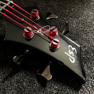 ESP Tom Araya 2007 Gloss Black - Kiso Custom Shop - Slayer Signature Series + CASE - Artist owned! image 17