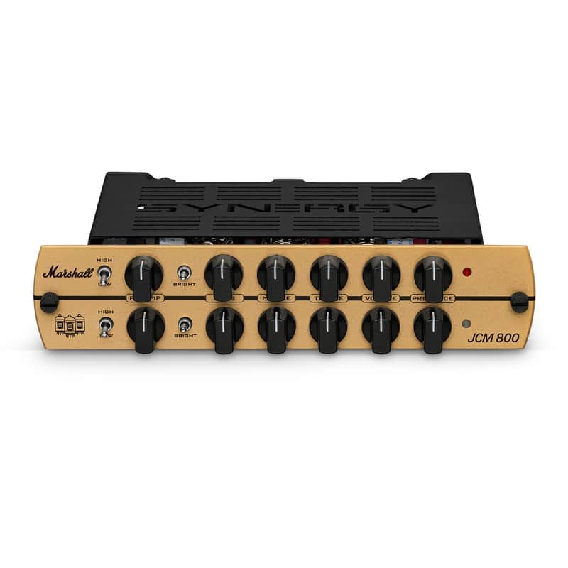 Synergy Marshall JCM 800 2-Channel Preamp Module 2026 Gold, NIB! image 1
