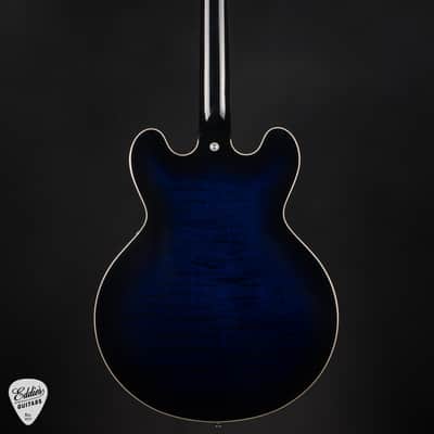 Gibson ES-335 Figured Custom Color Deep Ocean Burst 8.4 #232150205 image 5