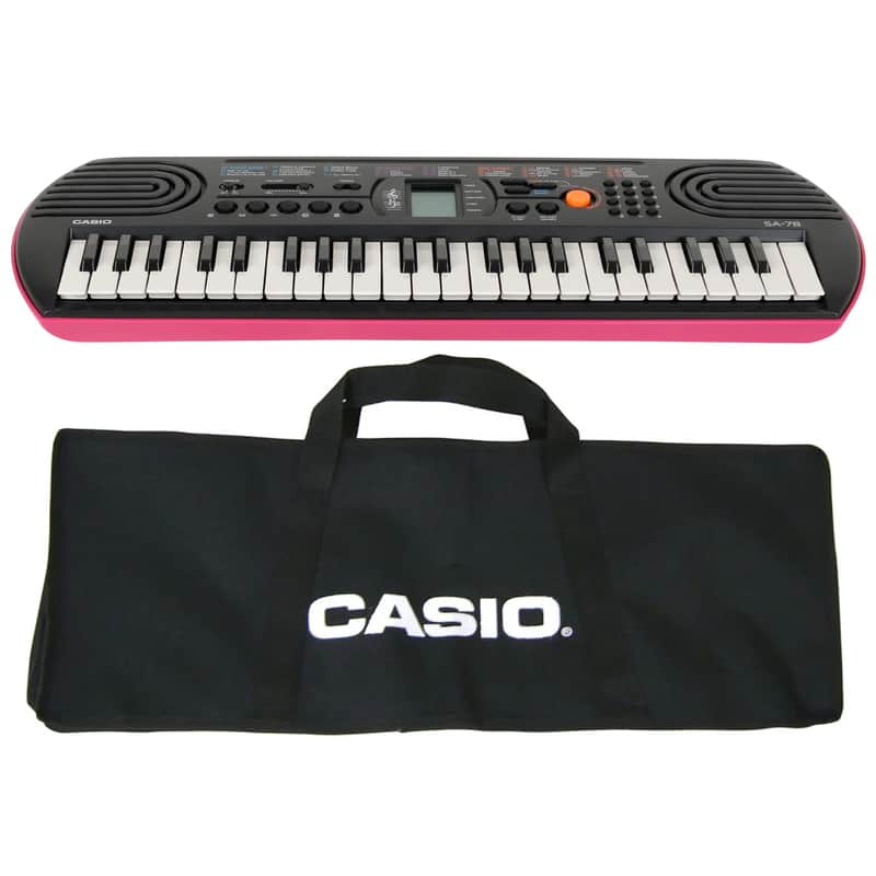 Casio SA-78 Bundle + Mini Keyboard and Bag image 1