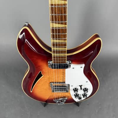 1991 Rickenbacker 381 "V69" Fireglo birdseye TOP ZUSTAND inkl. Koffer image 3