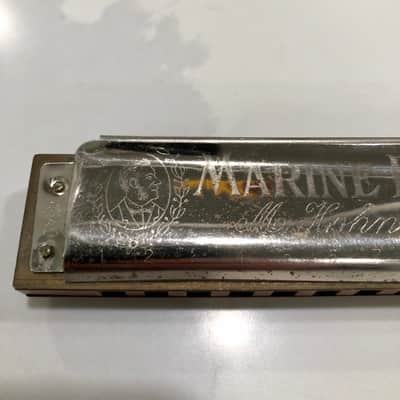 Vintage Pre-War Hohner Marine Band 1896 Harmonica, Star of David, Made in Germany- Key of F image 13