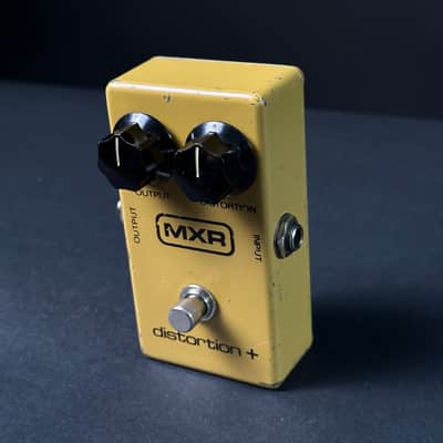 MXR Distortion + (1979), Vintage Overdrive Fuzz Pedal, Block Logo image 2