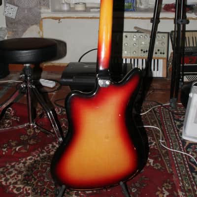 Musima Deluxe 25 GDR Rare Vintage Electric Guitar USSR 1977 year Germany Jaguar image 5