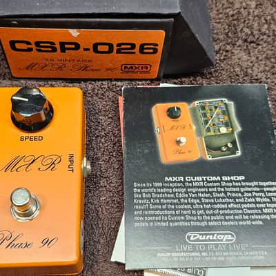 MXR CSP026 '74 Vintage Script Phase 90 | Reverb Canada