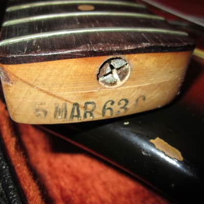 1963 Fender Precision Bass P Bass Electric Guitar Vintage image 18