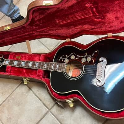 2025 Gibson Custom Elvis SJ-200 Ebony image 3