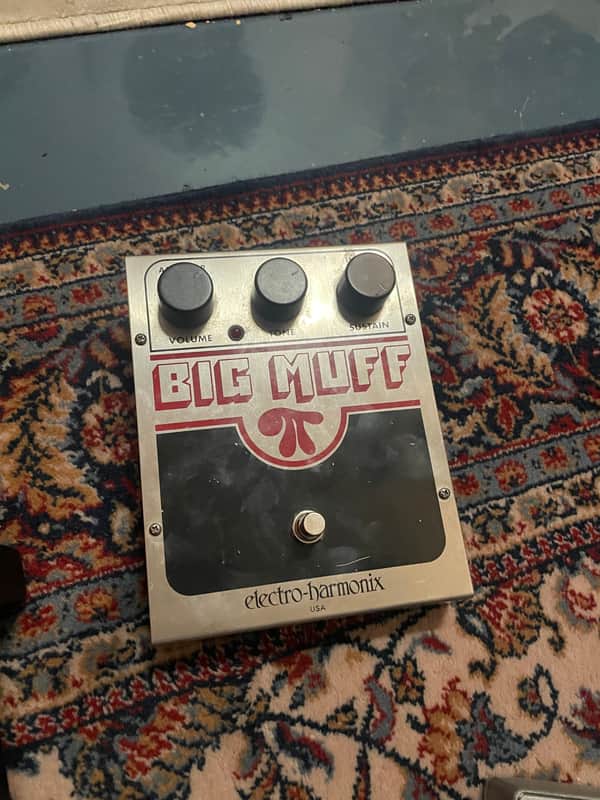 Electro-Harmonix Big Muff Pi 2000 - Present - Silver / Black / Red image 1