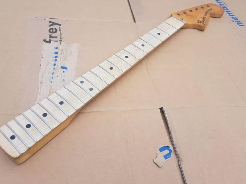 1979 FENDER USA STRATOCASTER NECK - SCALLOPED image 1