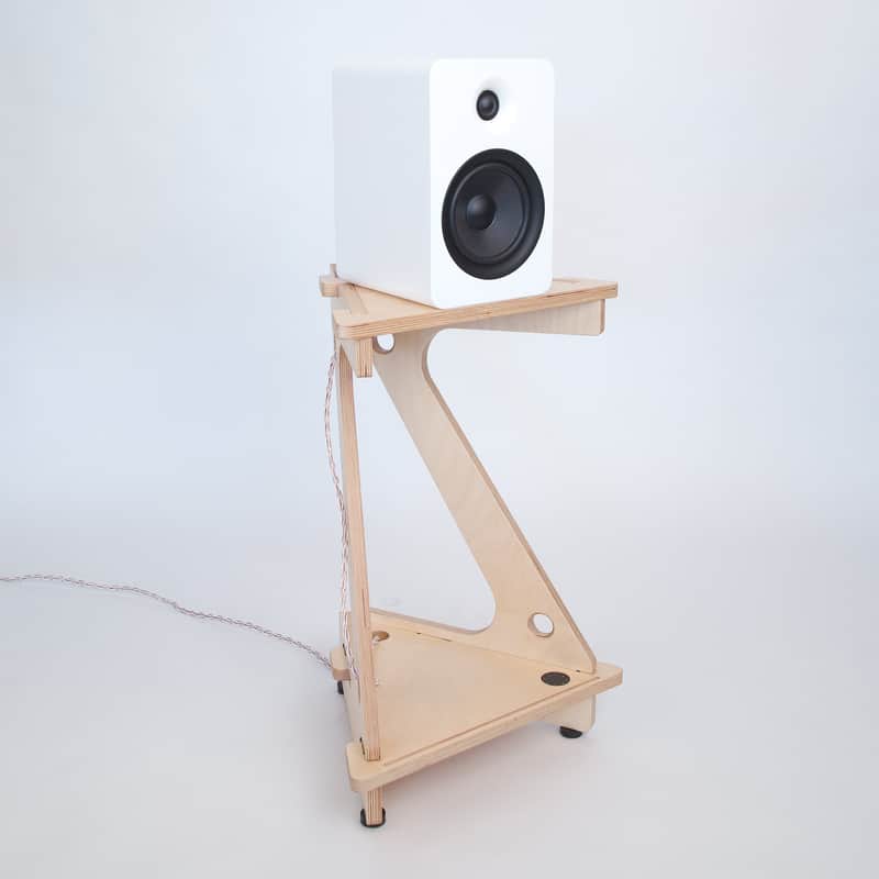 Line Phono: Speaker Stand for Bookshelf Speakers / Sonos Birch / Pair image 1