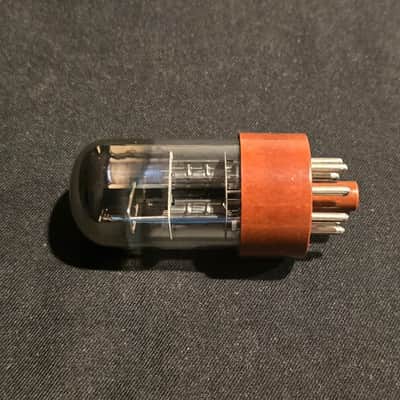 SYLVANIA JAN CHS 6SL7 WGT TUBE LEGENDARY BROWN BASE 1950s MILTARY TUBE NOS NIB image 12