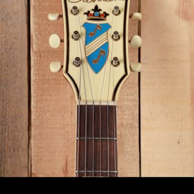 Silvertone Aristocrat 1356 1950s - Red to Gold Sunburst image 7