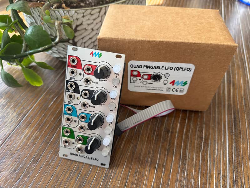 4MS Quad Pingable LFO 2010s Silver