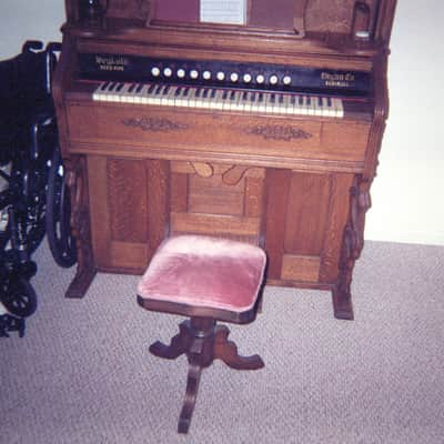 Seybold  Pump Organ Early 20th Cent Brown image 2