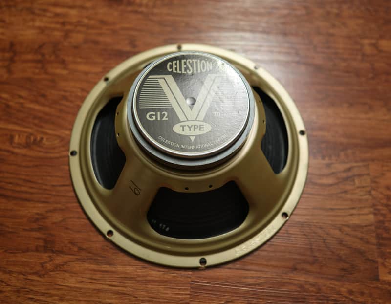 Celestion T5901 V-Type G12 12" 70-Watt 16 Ohm Replacement Speaker 2010s - Gold image 1