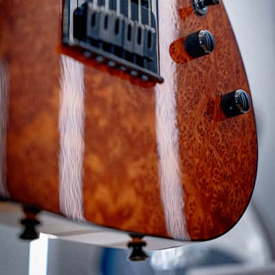 Schecter USA PT Custom EXOTIC Redwood Burl image 3